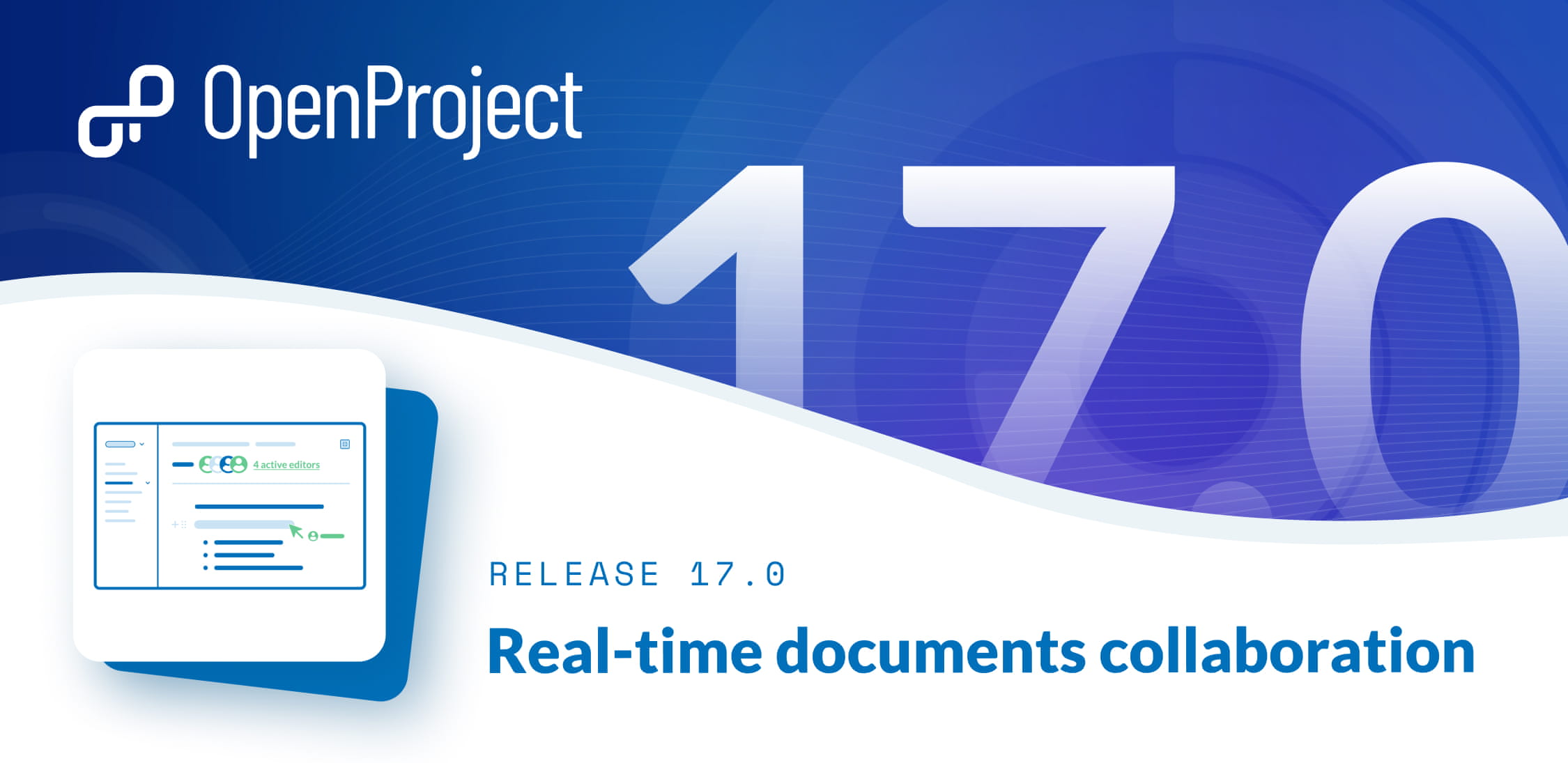 OpenProject 17.0: colaboración de documentos en tiempo real y mucho más