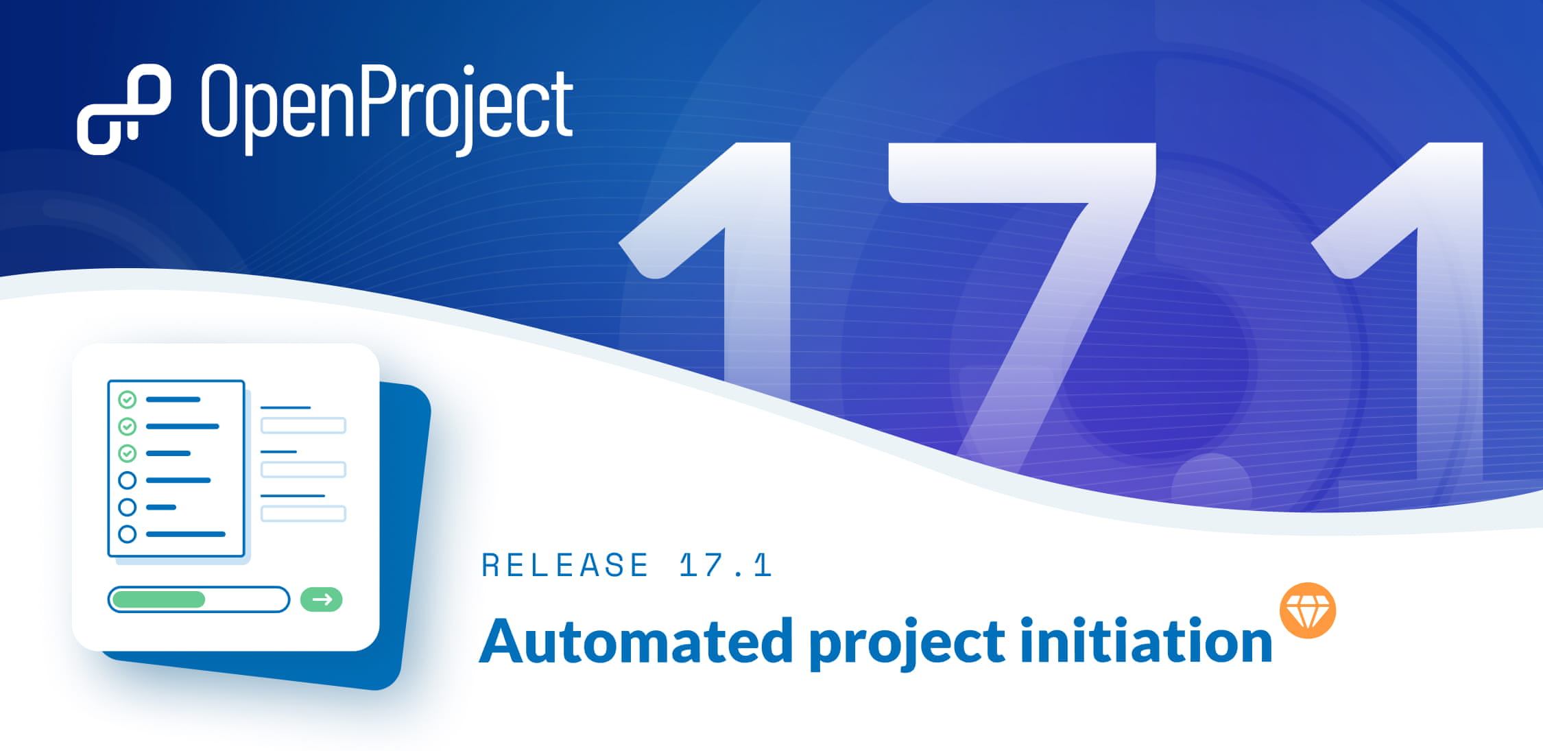 OpenProject 17.1: Solicitudes automatizadas de inicio de proyecto (extensión Enterprise)
