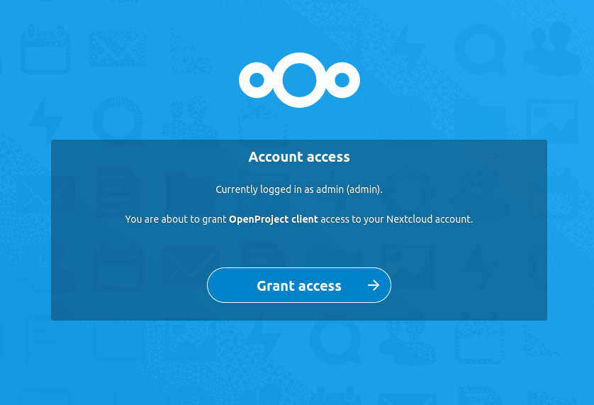 Nextcloud login step 4