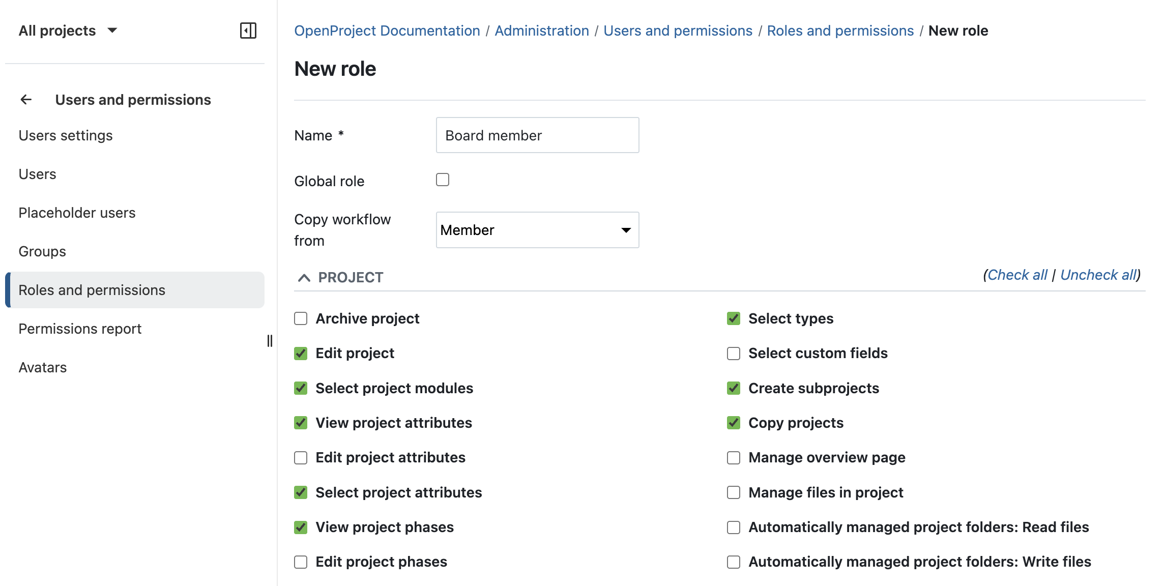 Siga el proceso PRINCE2 con OpenProject: dirigir un proyecto definiendo funciones y permisos